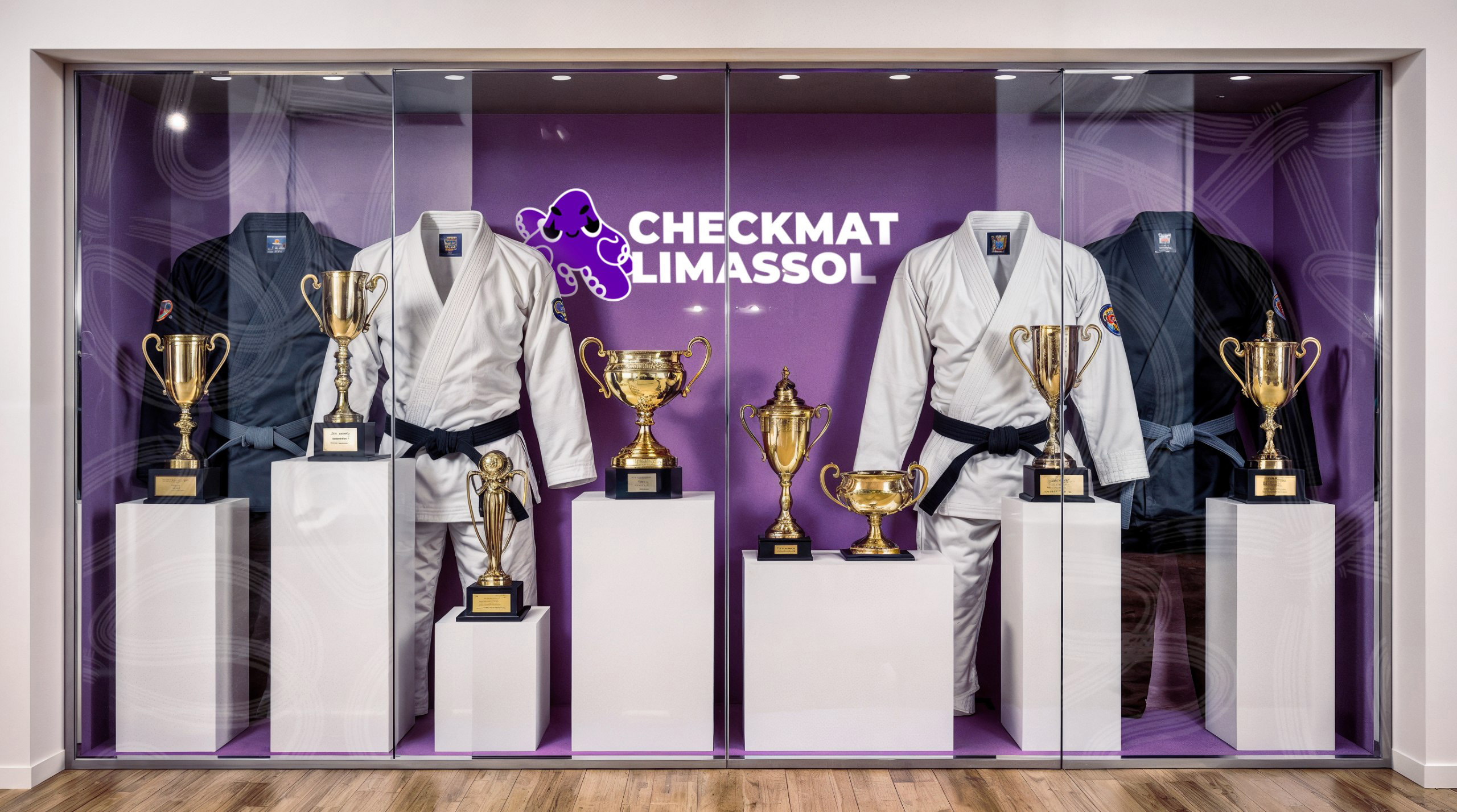 Checkmat Limassol prize wall