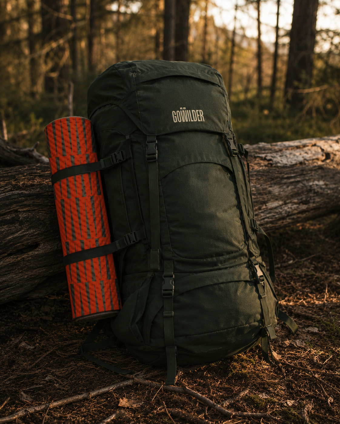GOWILDER branded backpack
