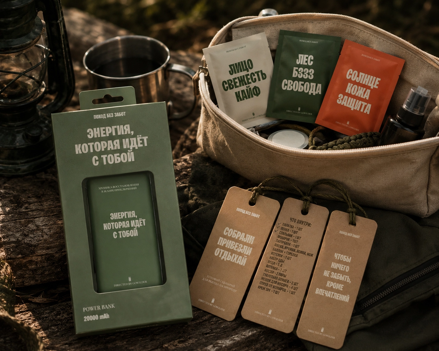 GOWILDER outdoor kit layout